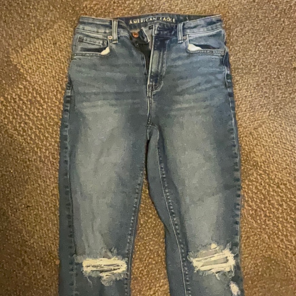 American eagle blue jeans
